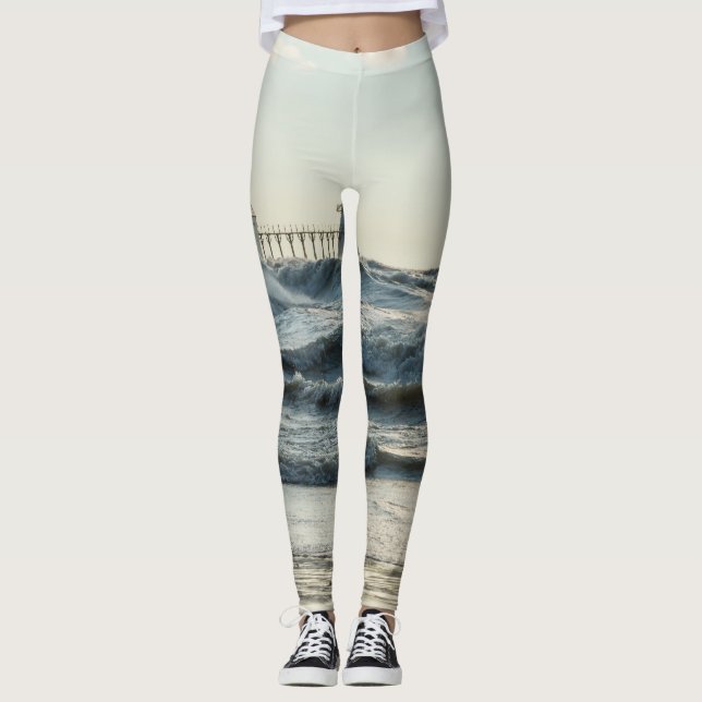 Legging Força por trás da beleza (Frente)