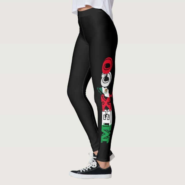 Legging forma das mulheres do orgulho do país da bandeira (Esquerda)