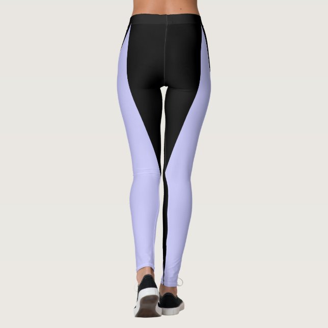 Legging Forma e Curvas Duas Cores, Preto e Travessa (Verso)