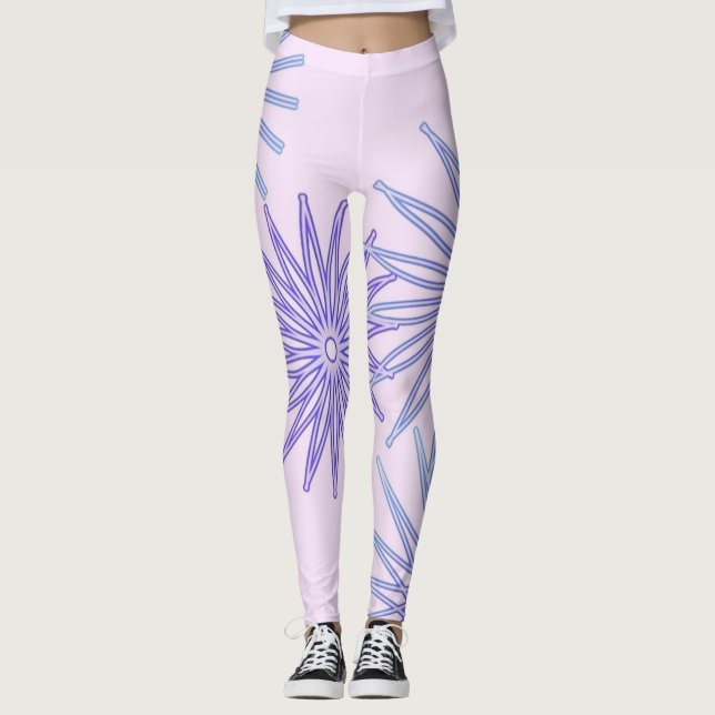 Legging Forma geométrica das coxas femininas (Frente)