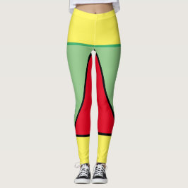 Legging formas coloridas
