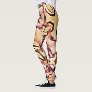 Legging Formas curvas de vermelho acastanhado ou burgundy,