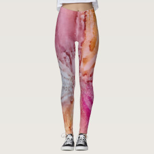 Legging Formas de Pinks e Laranjas Blues