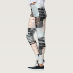 Legging Formas e faixas geométricas<br><div class="desc">Padrões modernos, formas geométricas e fundo abstrato de faixas.</div>