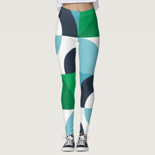 Legging formas e formas simples abstrato