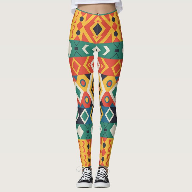 Legging formas geométricas. (Frente)