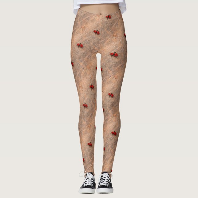 Legging formigas vermelhas (Frente)