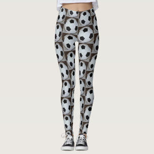 Legging Foto da bola de futebol