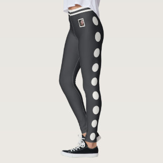 Legging Foto de animal de estimação personalizada com padr