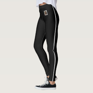 Legging Foto Personalizada de Animal de Estimação Listra B