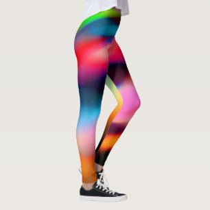 Legging Fotografia Leve Arco-Íris