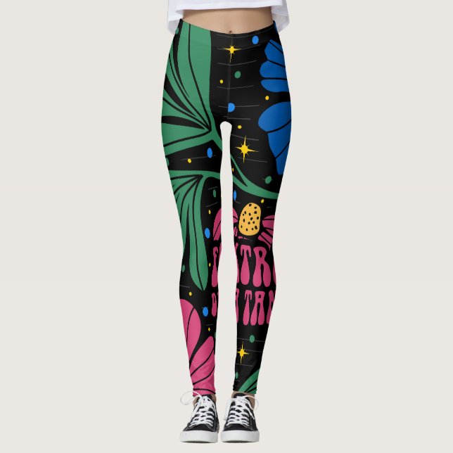 Legging Foxtrot Delta Tango Flower Boho (Frente)