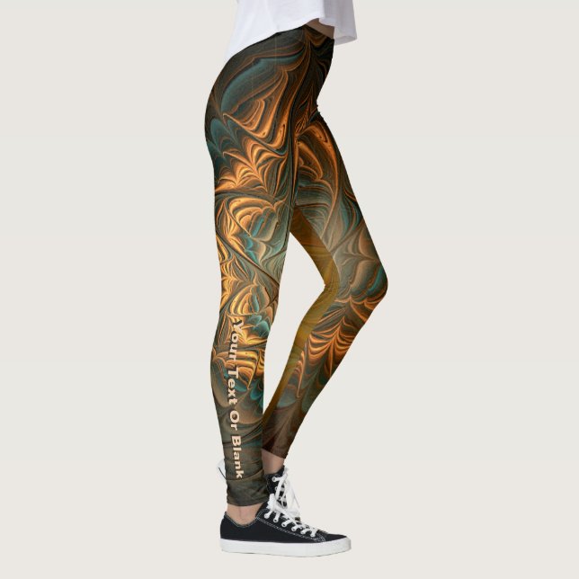 Legging Fractal Autumn (Direita)