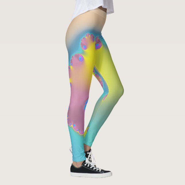 Legging Fractal bonito (Direita)