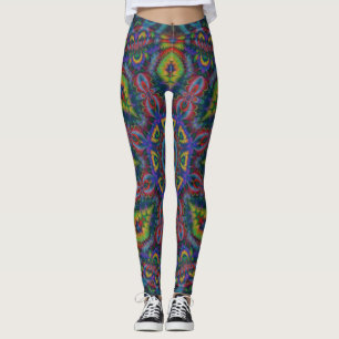Legging Fractal ~ Trippy Hippy
