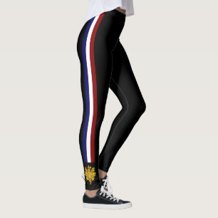 Legging France listra a bandeira