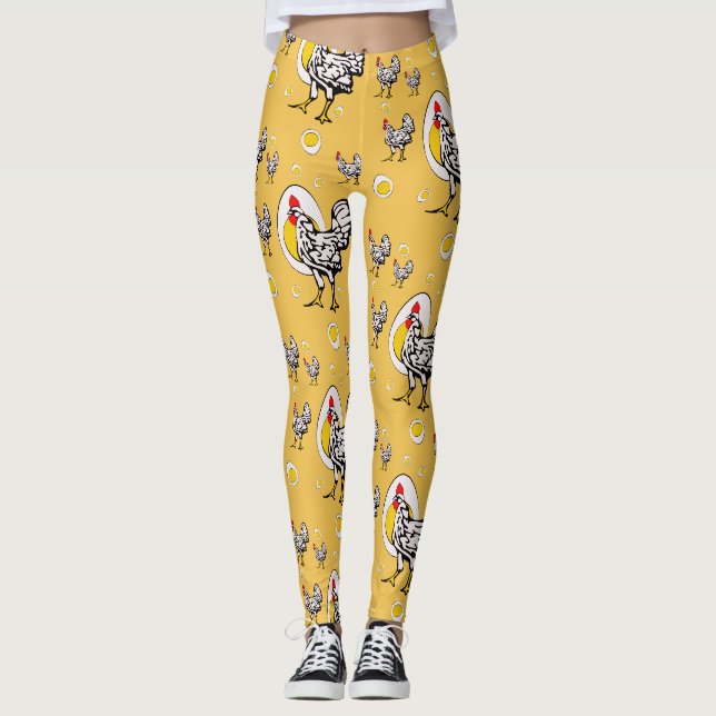Legging Frangos Retro (Frente)