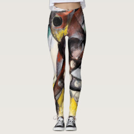 Legging Franz Marc Caliban, famoso pintor feminino