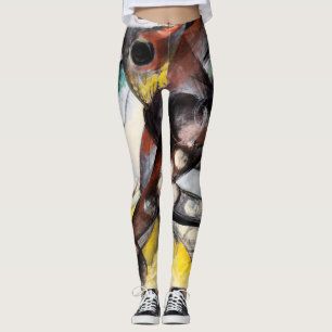 Legging Franz Marc Caliban, famoso pintor feminino