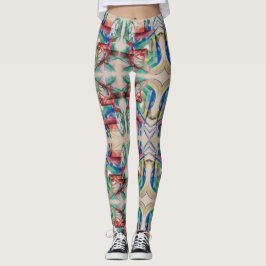 Legging Franz Marc Landscape com Animais Famosos Painting