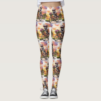 Legging Französische Bulldogge Fahrrad French Bulldog
