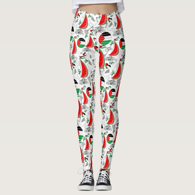 Legging Freedom Global Sumud Flotilla Boats para Gaza (Frente)