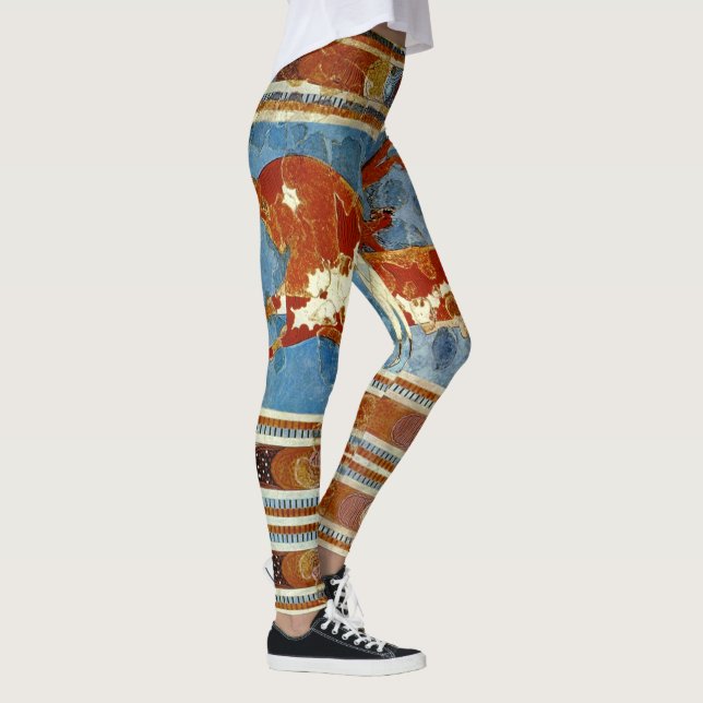 Legging Fresco antigo de Minoan Crete (Direita)