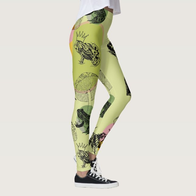 Legging Frogcore e Cogumelos ajudam estética (Direita)