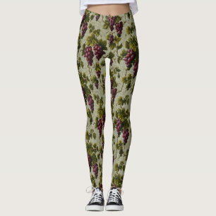 Legging fruta de 1900 Uvas Vintage