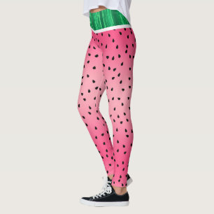 Legging Fruta de Verão de Melancia