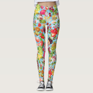 Legging Frutas tropicais de água doce