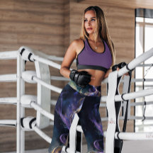 Fumaça Dourada púrpura de Abstrato | Leguminosas