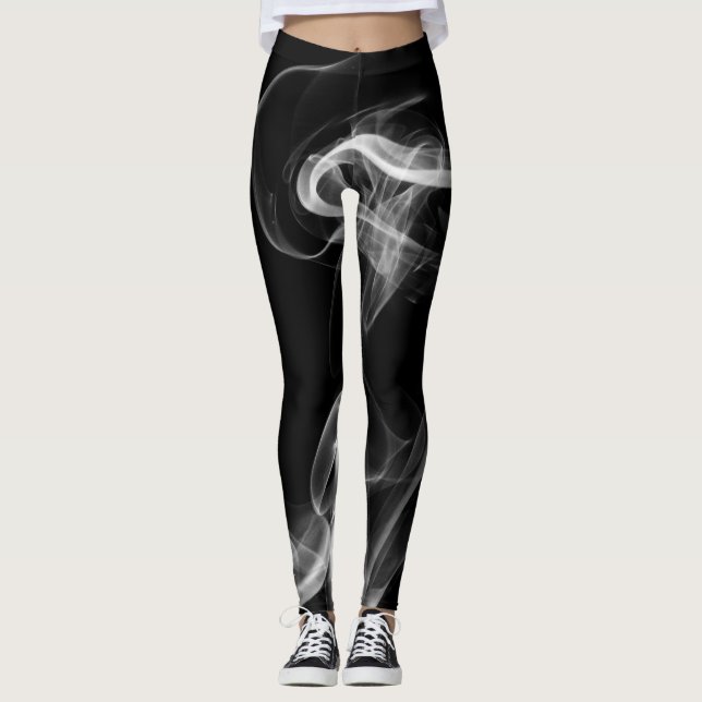 Legging Fumo e espelhos - caneleiras (Frente)
