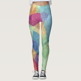 Legging fundo abstrato grunge
