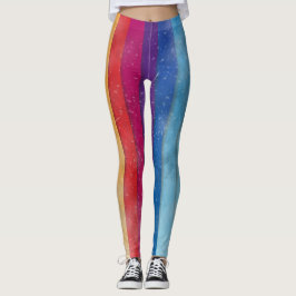 Legging fundo abstrato grunge