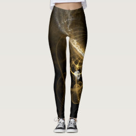 Legging Fundo de Abstrato Fractal 2