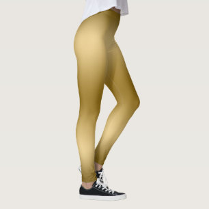 Legging Fundo de gradação Dourada