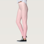 Legging Fundo de Gradação Rosa Pastel<br><div class="desc">Fundo de gradiente de cor rosa pastel.</div>