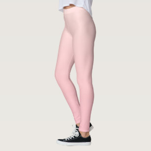 Legging Fundo de Gradação Rosa Pastel