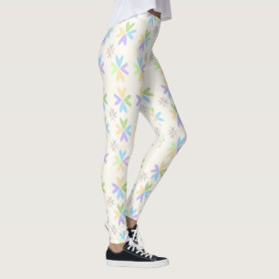 Legging fundo decorativo bonito para o tecido