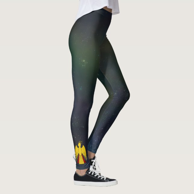 Legging Fundo do TSDS Rei da Galáxia da Terra (Direita)