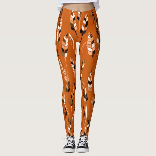 Legging Fundo Orgânico do Pão de Cevada (Frente)