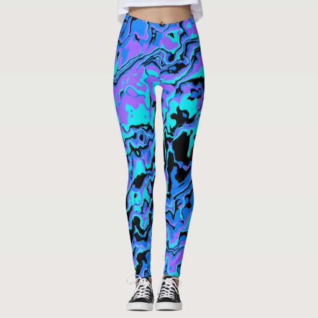 Legging Funky Abstrato (Frente)