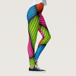 Legging Funky abstrato louco