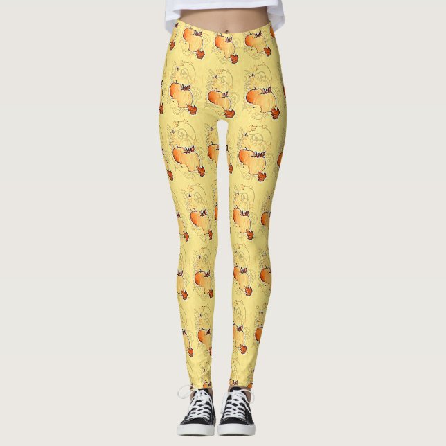 Legging Funky Pumpkins (Frente)