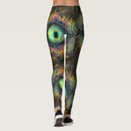 Legging furo de alienígena