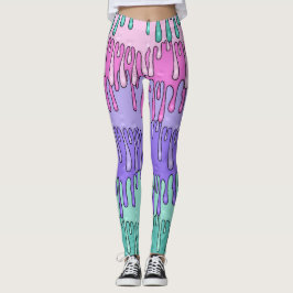 Legging Fusão do Gótico de Pastel