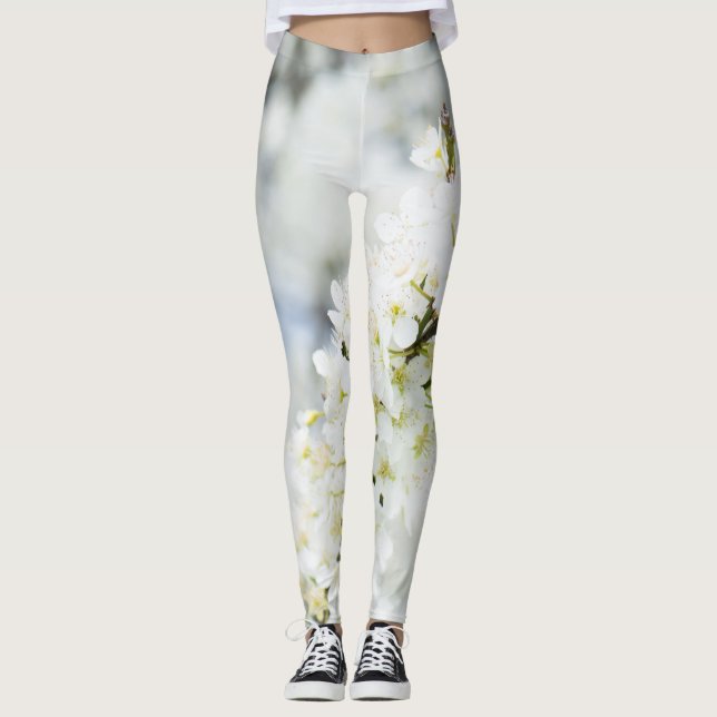 Legging Fusão em Springtime (Frente)