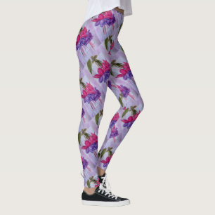 LEGGING FUSCHIA DE RODAS E DE PINTOS   LEGISLAÇÕES FLORÍVE