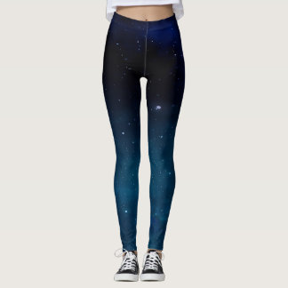 Legging Galáxia azul escura
